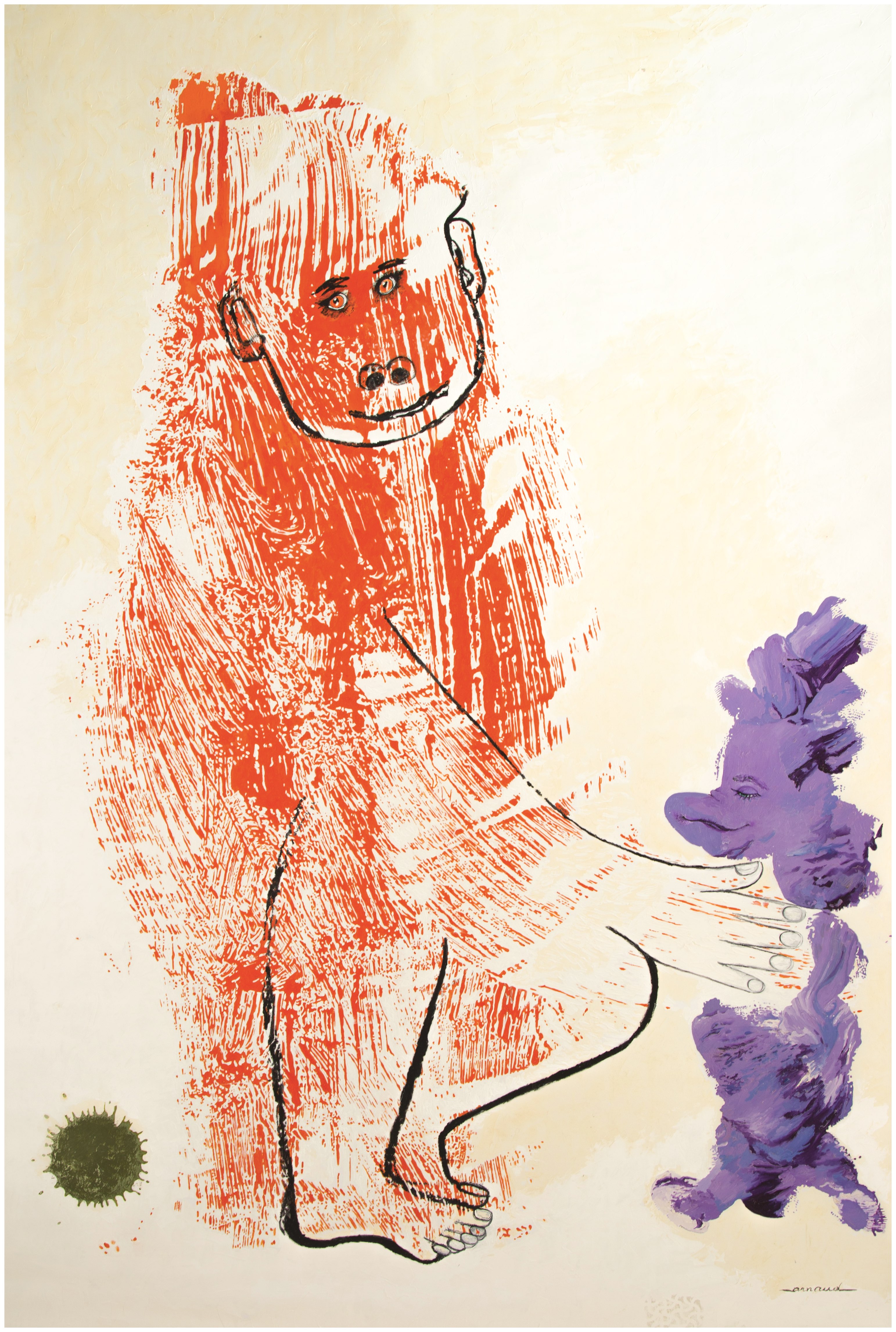 Le singe taquin